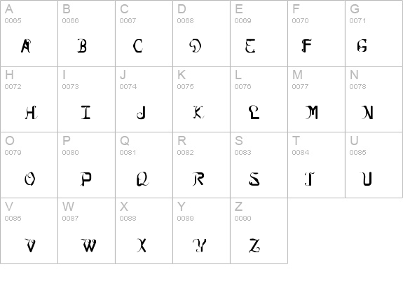 Razzia details - Free Fonts at FontZone.net