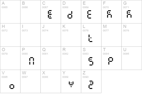 Readout-OneFrontExpert details - Free Fonts at FontZone.net