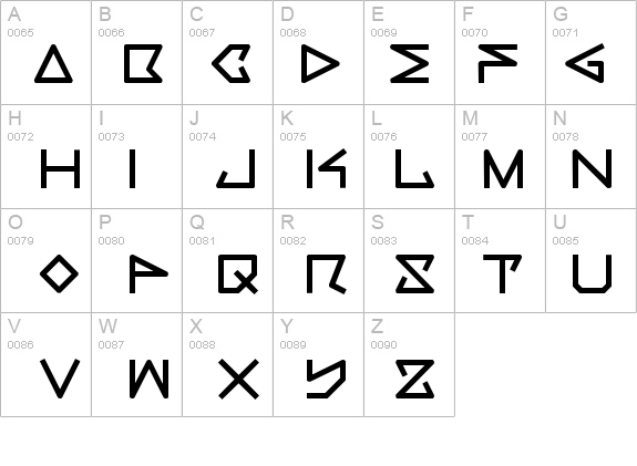 rec details - Free Fonts at FontZone.net