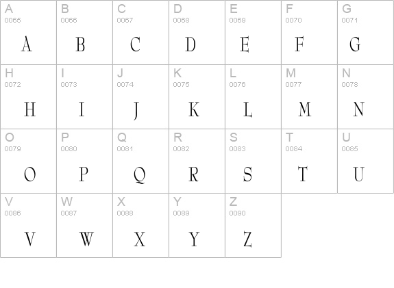 ReedFont Cn details - Free Fonts at FontZone.net