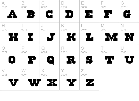 Regulators Expanded details - Free Fonts at FontZone.net