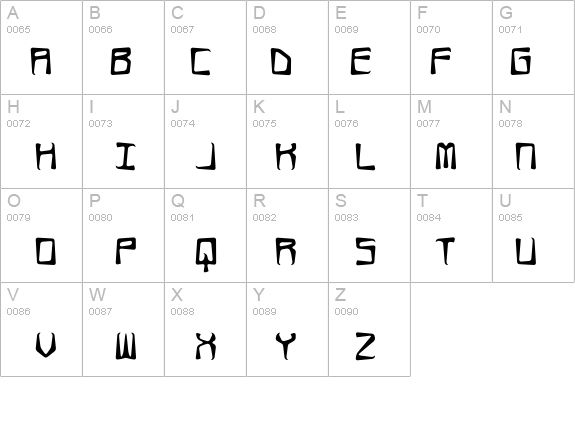 Rehearsal Offset BRK details - Free Fonts at FontZone.net