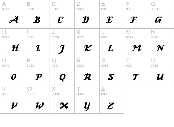 Relbe-Italic details - Free Fonts at FontZone.net