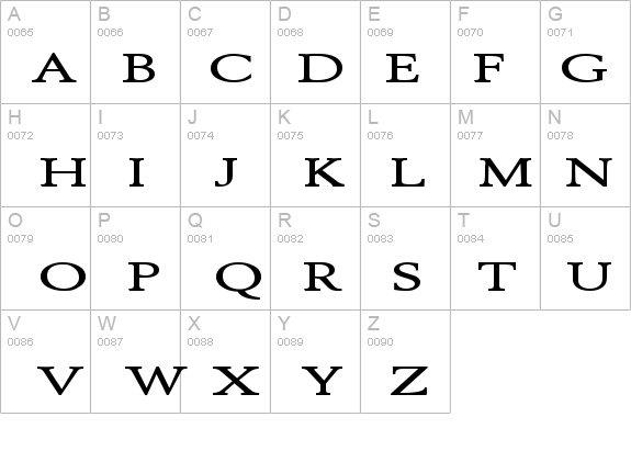 Revive 8 Extended Bold details - Free Fonts at FontZone.net