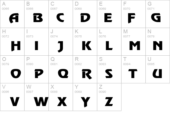 Revue Wd details - Free Fonts at FontZone.net