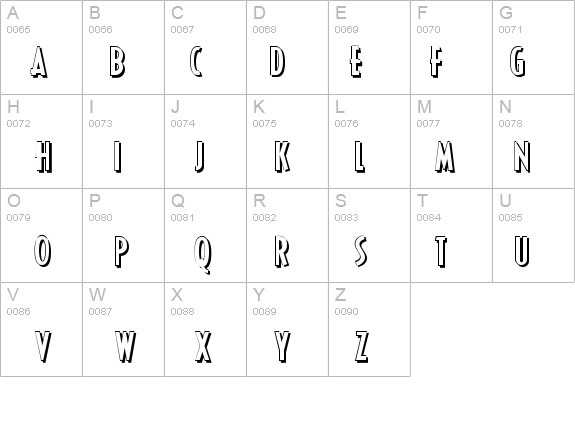 Ricks American NF details - Free Fonts at FontZone.net