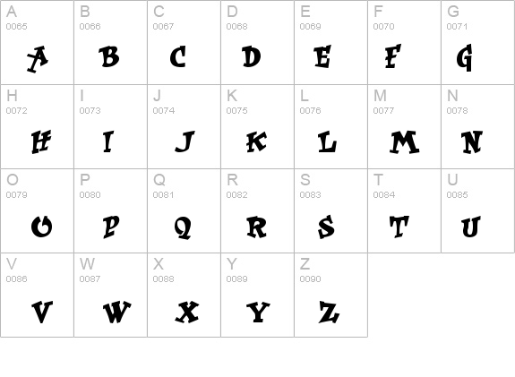 RockArt details - Free Fonts at FontZone.net