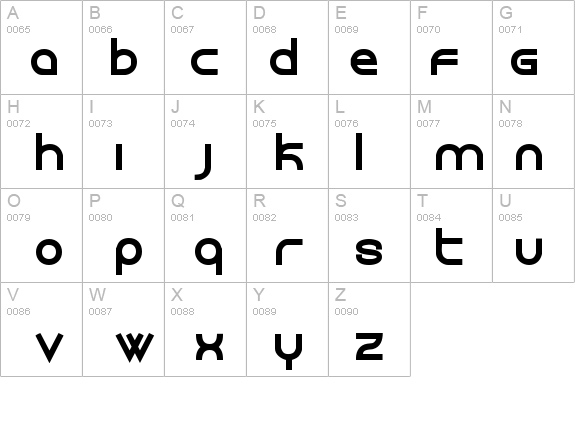 roundabout details - Free Fonts at FontZone.net