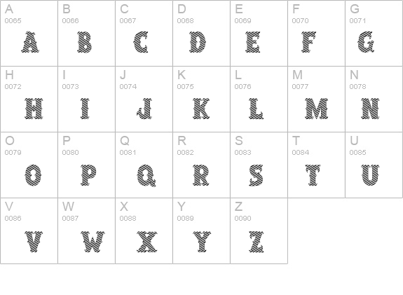 SalloonStriped details - Free Fonts at FontZone.net