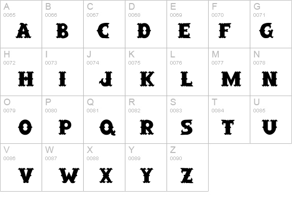 SaloonExt Th details - Free Fonts at FontZone.net