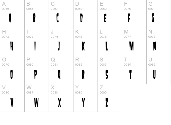 SamdanCondensed details - Free Fonts at FontZone.net
