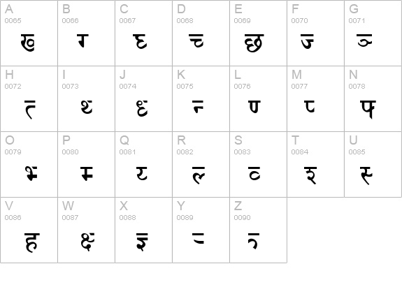 Sanskrit Bold details - Free Fonts at FontZone.net