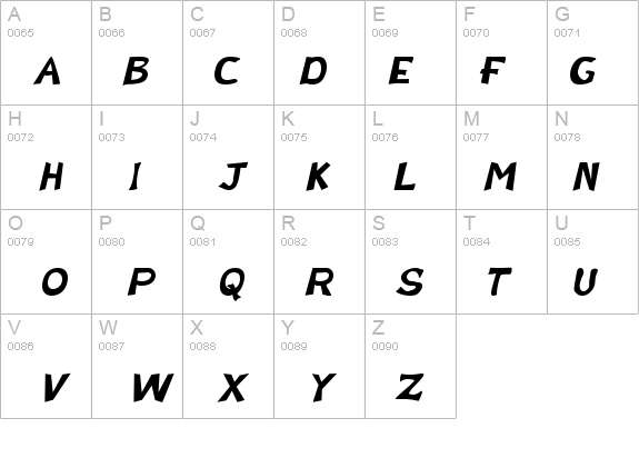 Sarah Italic details - Free Fonts at FontZone.net