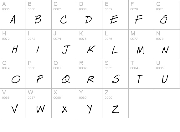SashasHand Regular details - Free Fonts at FontZone.net
