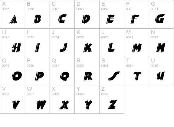 SashDisplayCaps Bold Italic details - Free Fonts at FontZone.net