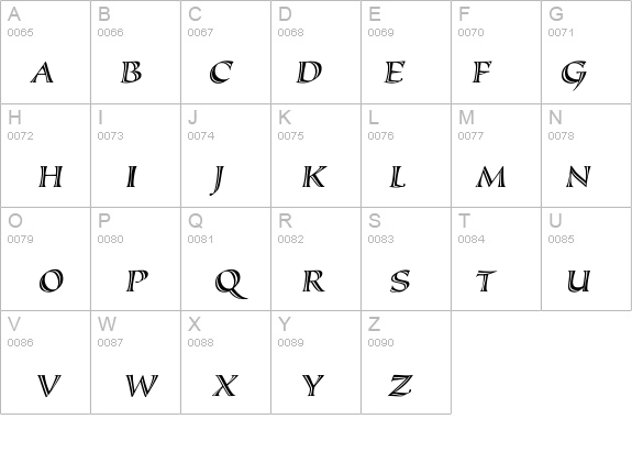Sassafras-LxItalic details - Free Fonts at FontZone.net