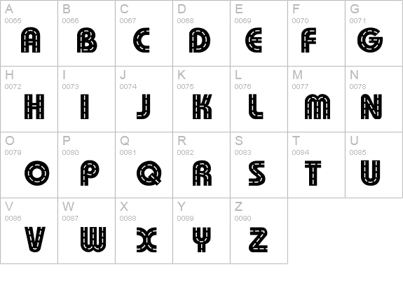 Schilderwald details - Free Fonts at FontZone.net