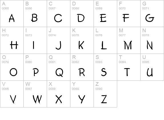 Second Grader details - Free Fonts at FontZone.net