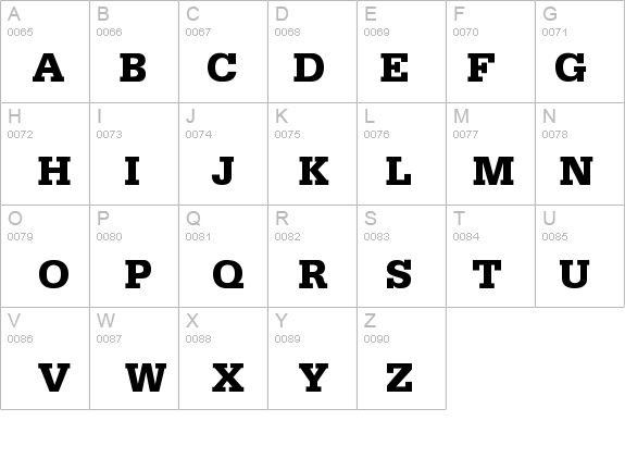 SerifaBQ-Bold details - Free Fonts at FontZone.net