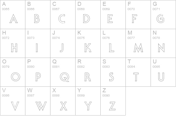 SerifGothicOutline details - Free Fonts at FontZone.net