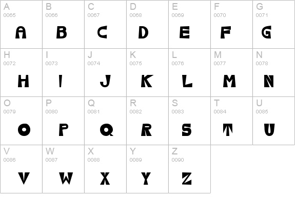 Seventy Flares details - Free Fonts at FontZone.net