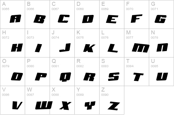 SF Aftershock Debris Solid Italic details - Free Fonts at FontZone.net
