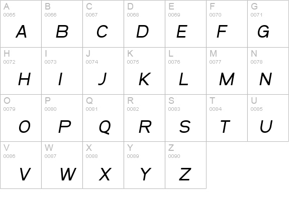 SF Arborcrest Medium Oblique details - Free Fonts at FontZone.net