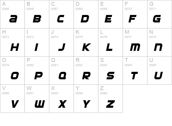 SF Automaton Bold Oblique details - Free Fonts at FontZone.net