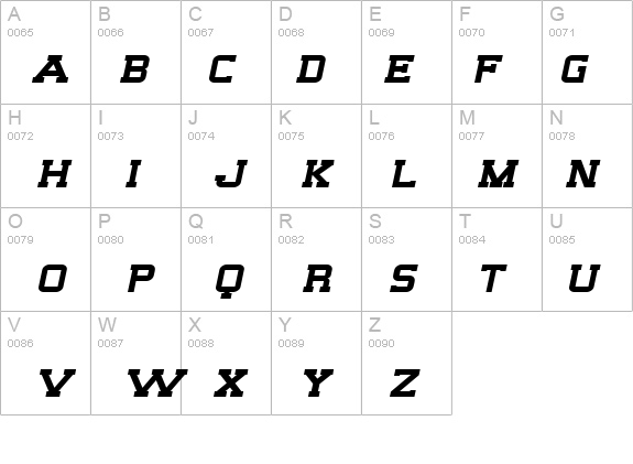 SF Big Whiskey Extended details - Free Fonts at FontZone.net