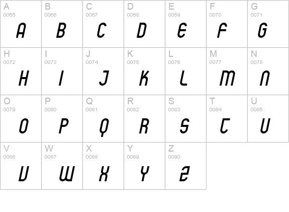 SF Eccentric Opus Oblique details - Free Fonts at FontZone.net