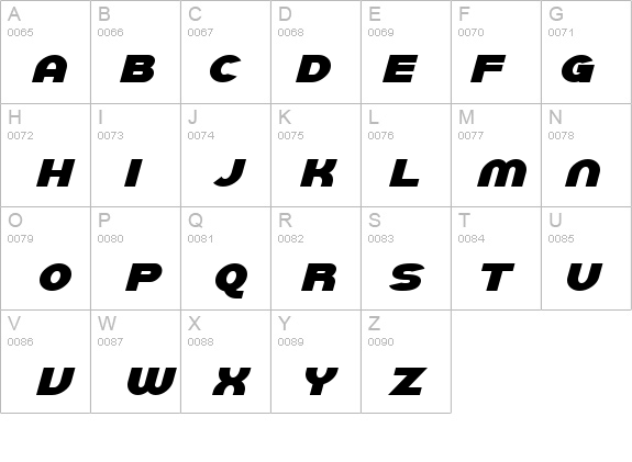 SF Juggernaut Bold Italic details - Free Fonts at FontZone.net