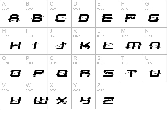 SF Outer Limits Extended details - Free Fonts at FontZone.net