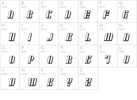 SF RetroSplice SC Shaded details - Free Fonts at FontZone.net
