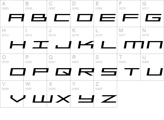 SF Square Head Extended Italic details - Free Fonts at FontZone.net