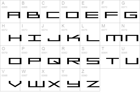 SF Square Head Extended details - Free Fonts at FontZone.net