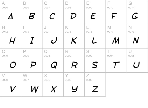 SF Toontime Italic details - Free Fonts at FontZone.net