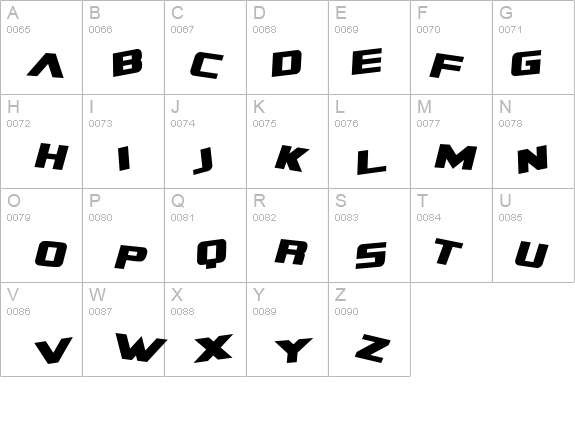 SF Zero Gravity Bold Italic details - Free Fonts at FontZone.net