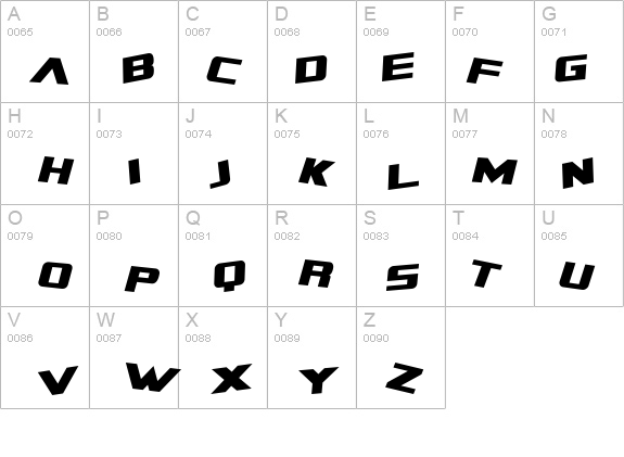 SF Zero Gravity Italic details - Free Fonts at FontZone.net