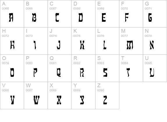 Shalom Normal details - Free Fonts at FontZone.net