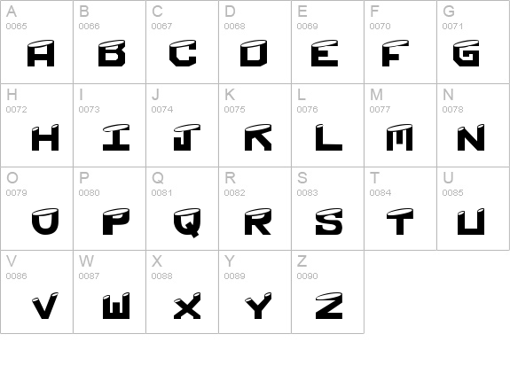 Shaved details - Free Fonts at FontZone.net