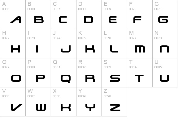 Shuttle-Extended Normal details - Free Fonts at FontZone.net