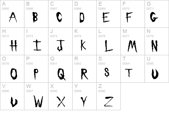 Sickness details - Free Fonts at FontZone.net