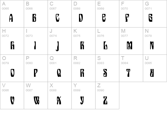 Siegfried details - Free Fonts at FontZone.net