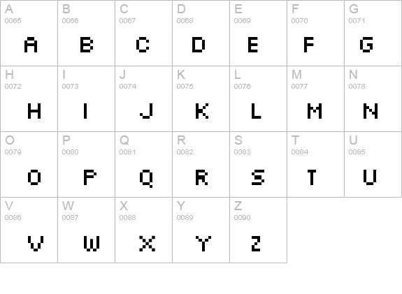 Silkscreen Expanded details - Free Fonts at FontZone.net
