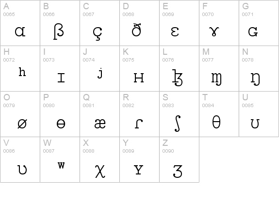 SILManuscriptIPA details - Free Fonts at FontZone.net