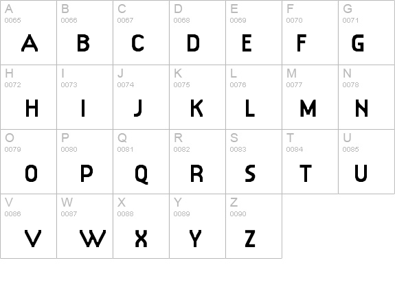 SimplexBold details - Free Fonts at FontZone.net