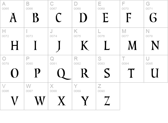 Sirona details - Free Fonts at FontZone.net