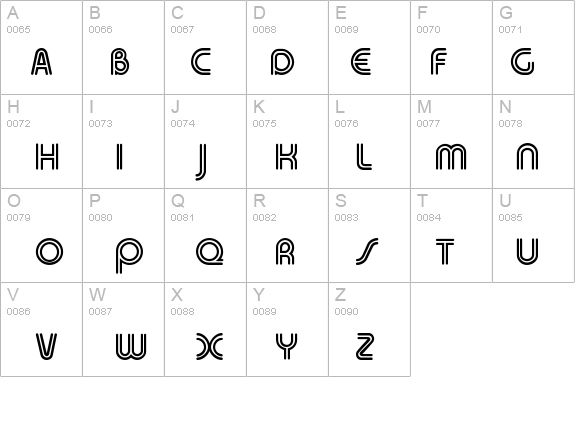 Skinny details - Free Fonts at FontZone.net