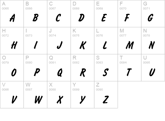 Slager details - Free Fonts at FontZone.net