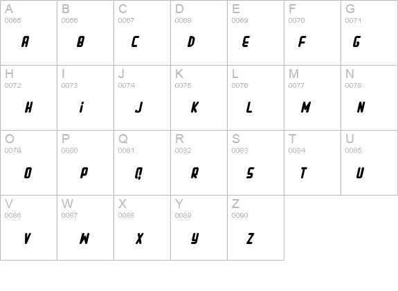 Small type (italic) details - Free Fonts at FontZone.net